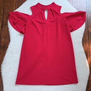 VENUS Cold Shoulder Mini Dress